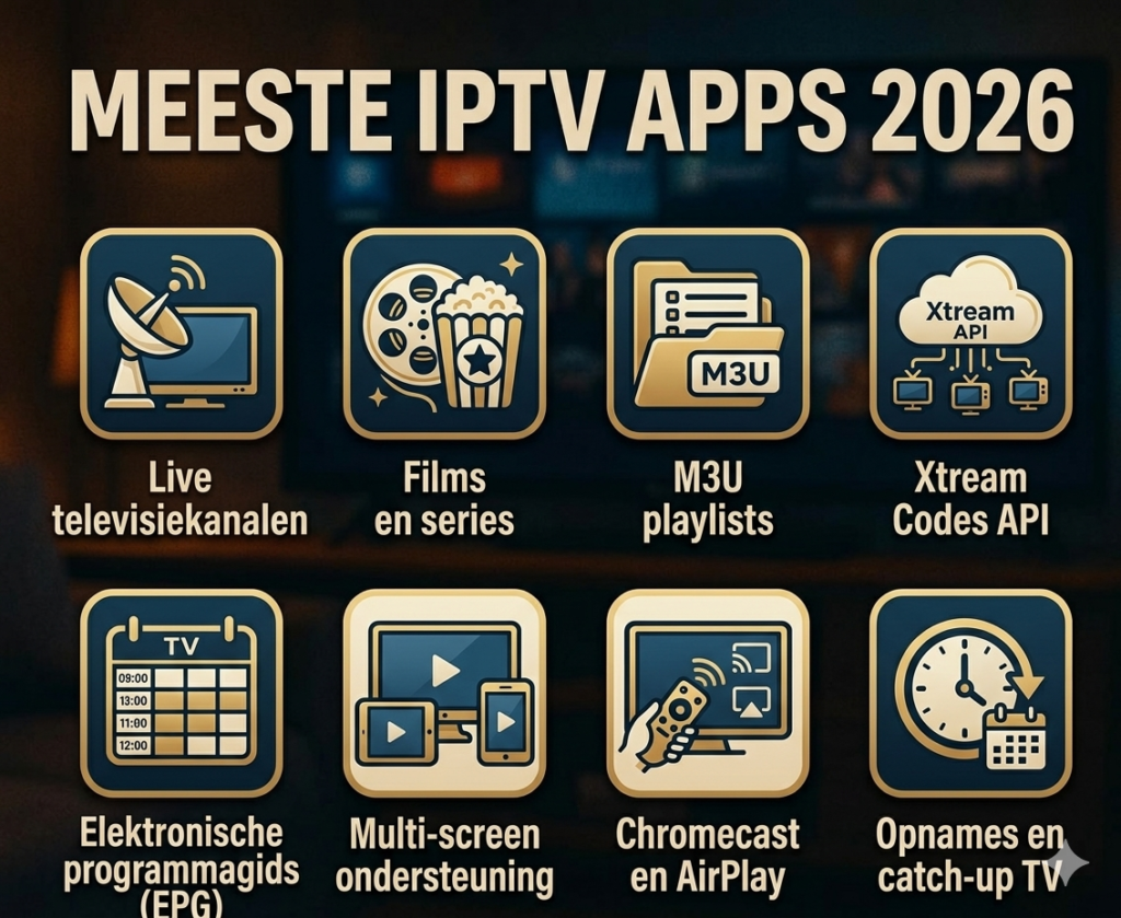 Wat is een IPTV app
