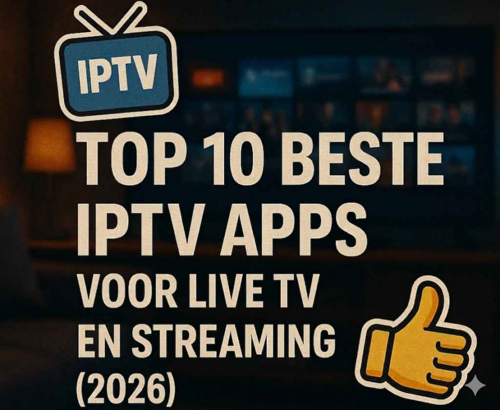 Top 10 IPTV apps voor live TV en streaming 2026