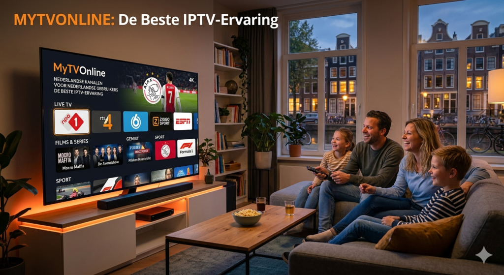 MyTVOnline: De Beste IPTV-Ervaring voor Nederlandse Gebruikers