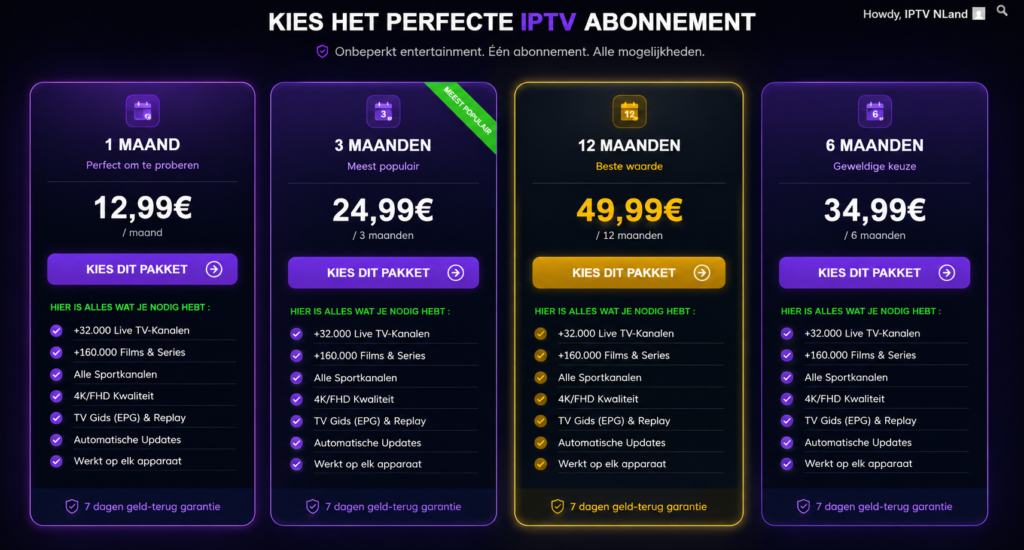 7 Beste IPTV Playlists voor de Ultieme Streamingervaring